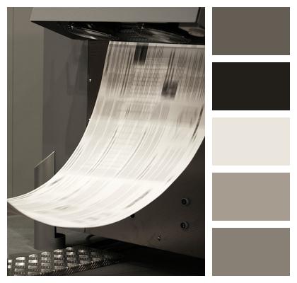 Printing House Print Pressure Image